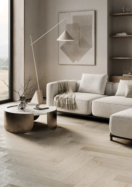 Паркетная доска Quartz Parquet Английская Ёлка Дуб Песочный 33-408 в Нижнекамске