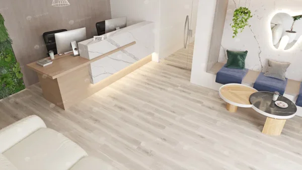 Кварц-виниловая плитка Alpine Floor Ultra Дуб Полярный ЕСО 5-19 2 мм. 34 класс в Нижнекамске