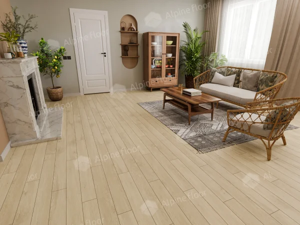 Каменно-полимерная плитка Alpine Floor Grand Sequoia Village Камфора ECO 11-507 4мм, 43 класс в Нижнекамске