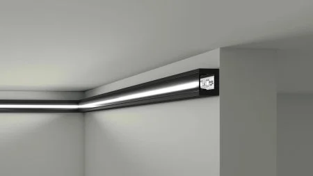 Профиль NMC Wallstyl IL12 Black (25х20х2000мм) в Нижнекамске