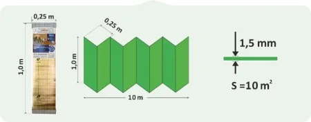 Подложка Солид 1,5мм для LVT ANTI SLIP (10м2) в Нижнекамске