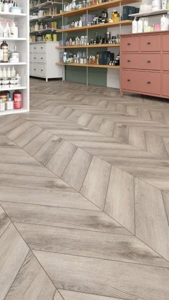 Кварц-виниловая плитка Alpine Floor Chevron Дуб Исида ECO 20-8 (2,5 мм. 43 класс) в Нижнекамске