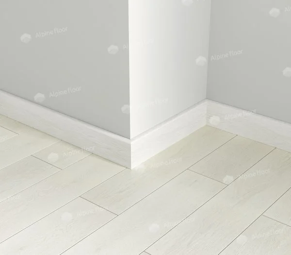 Кварцевый плинтус Alpine Floor Parquet Light 13-0 Белый в Нижнекамске