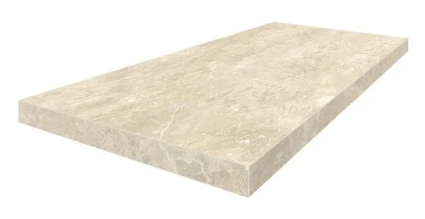 Керамогранит Coliseum Да Винчи Беж Ступень угловая левая (Натуральный, 33х60) в Нижнекамске