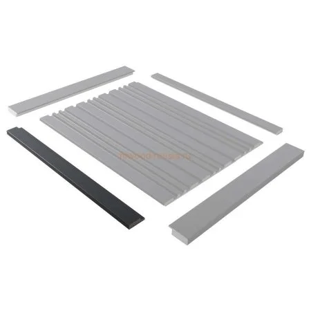 Финишный молдинг LF124A GR3 правый декорированный (42х12х2700мм) в Нижнекамске