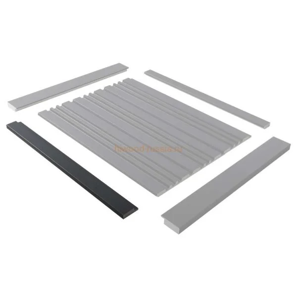 Финишный молдинг LF124A GR3 правый декорированный (42х12х2700мм) в Нижнекамске