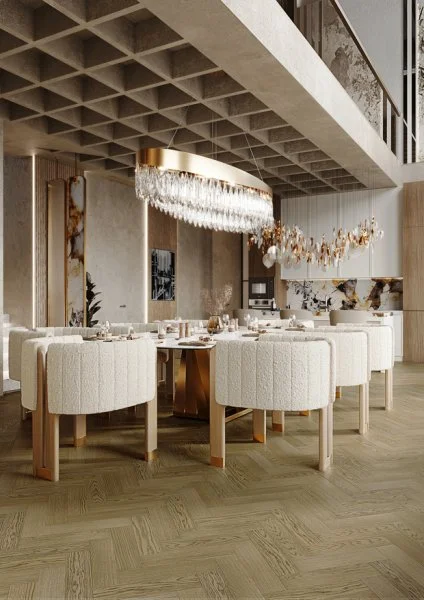 Паркетная доска Quartz Parquet Штучный паркет Дуб Конго 44-1258-54 в Нижнекамске