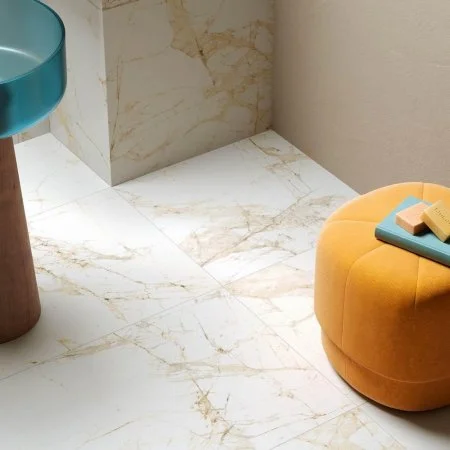 Керамогранит Coliseum Канова Уайт 60х60 (Натуральный и Реттифицированный) в Нижнекамске