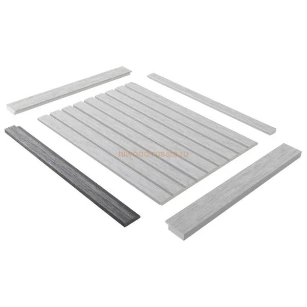 Финишный молдинг LF124A GN68 правый декорированный (42х12х2700мм) в Нижнекамске