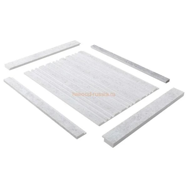 Финишный молдинг LF124B W50 левый декорированный (31х12х2700мм) в Нижнекамске