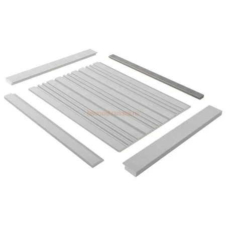 Финишный молдинг LF124B S339S левый декорированный (31х12х2700мм) в Нижнекамске