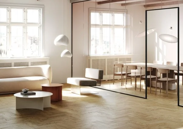 Кварц-виниловая плитка Fargo Herringbone 44-5003-4 Дуб Неаполь в Нижнекамске