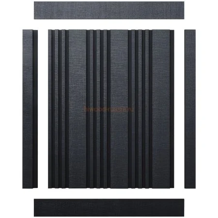 Финишный молдинг LF124B BK114K левый декорированный (31х12х2700мм) в Нижнекамске