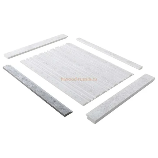 Финишный молдинг LF124A W50 правый декорированный (42х12х2700мм) в Нижнекамске