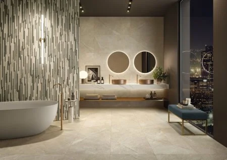 Керамогранит Italon Метрополис Вставка Стрип Ворм 26х75 (Натуральная) в Нижнекамске