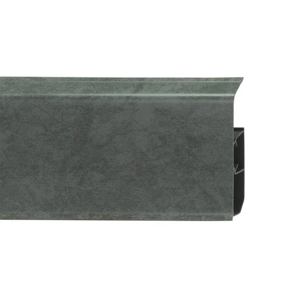 Пластиковый плинтус Royce №340 Мрамор Тёмный (80х24х2200мм) в Нижнекамске