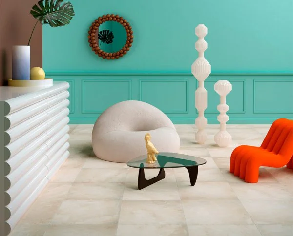 Керамогранит Coliseum Ривьера Уайт 60х60 (Натуральный и Реттифицированный) в Нижнекамске