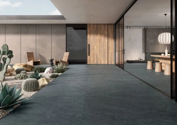 Керамогранит Vitra QuarStone Антрацит 60х60 (Натуральная и Реттифицированная) в Нижнекамске