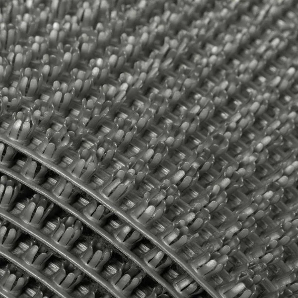 Щетинистое покрытие Альфа-Стиль 128 Серый металлик - 0,9х15 м. пог в Нижнекамске