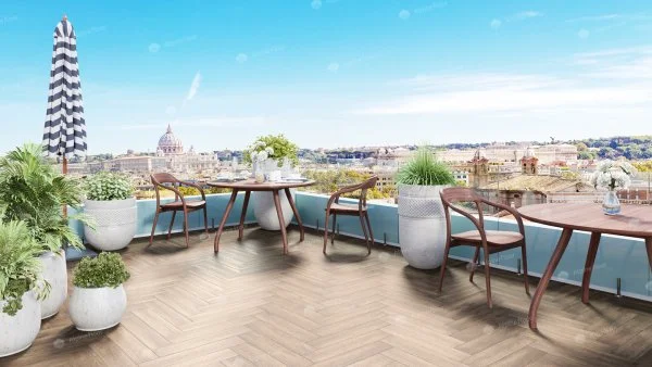 Каменно-полимерная плитка Alpine Floor Parqet Light Макадамия ECO 13-10, 4 мм 43 класс в Нижнекамске