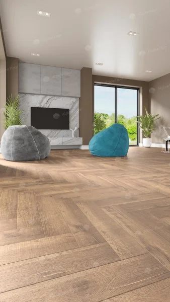Каменно-полимерная плитка Alpine Floor Parqet Light Дуб Royal ECO 13-2, 4 мм 43 класс в Нижнекамске