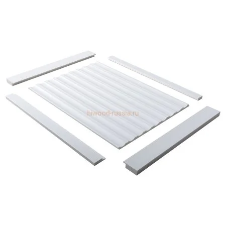 Финишный молдинг LF124A NP правый белый (42х12х2700мм) в Нижнекамске