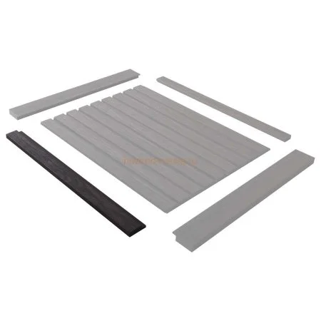 Финишный молдинг LF124A BR395 правый декорированный (42х12х2700мм) в Нижнекамске