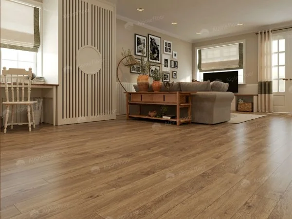 Каменно-полимерная плитка Alpine Floor Grand Sequoia Village Макадамия ECO 11-1007 4мм, 43 класс в Нижнекамске