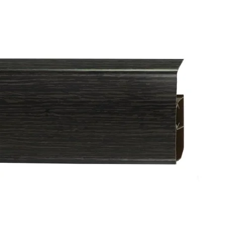 Пластиковый плинтус Royce №325 Венге Цаво (80х24х2200мм) в Нижнекамске