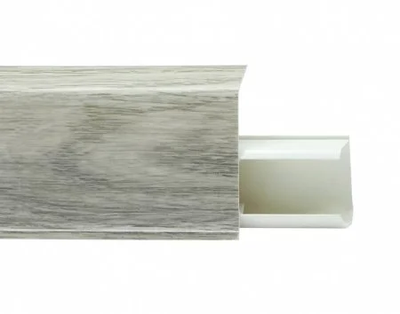 Пластиковый плинтус Royce №549 Дуб Альба (55х23х2200мм) в Нижнекамске
