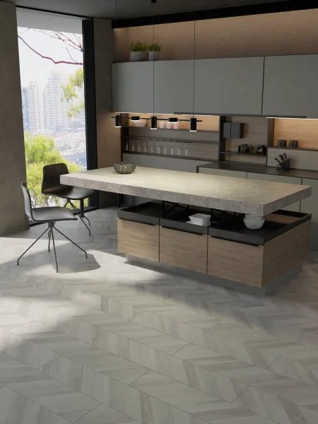 Ламинат Egger PRO 8/33 4V Large Дуб Кестинкорт Пепел левая EPL243F4CL в Нижнекамске