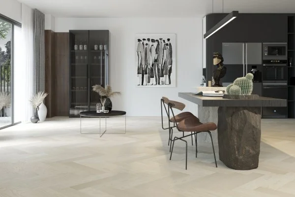 Паркетная доска Quartz Parquet Английская Ёлка Дуб Песочный 33-408 в Нижнекамске