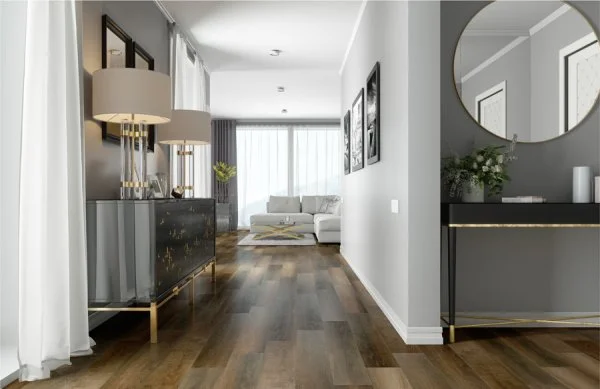 Кварц-виниловая плитка Refloor Fargo Comfort 61W921 Дуб Прага (Градиент) в Нижнекамске