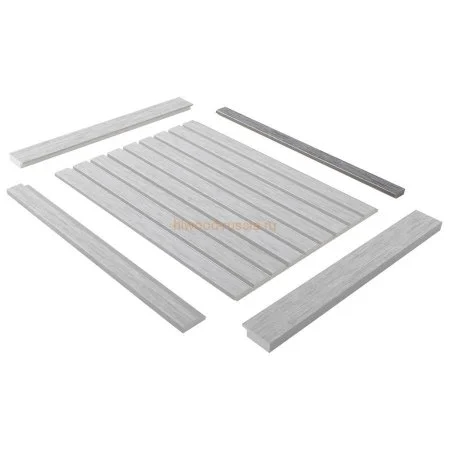 Финишный молдинг LF124B GN68 левый декорированный (31х12х2700мм) в Нижнекамске