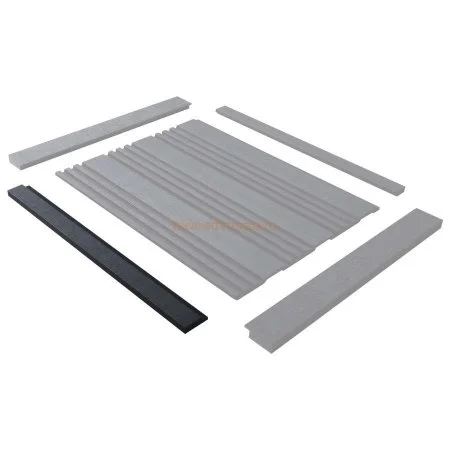 Финишный молдинг LF124A BK114K правый декорированный (42х12х2700мм) в Нижнекамске