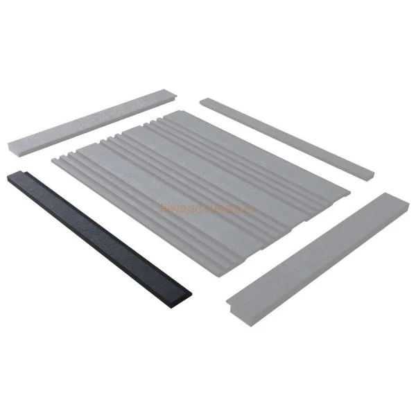 Финишный молдинг LF124A BK114K правый декорированный (42х12х2700мм) в Нижнекамске