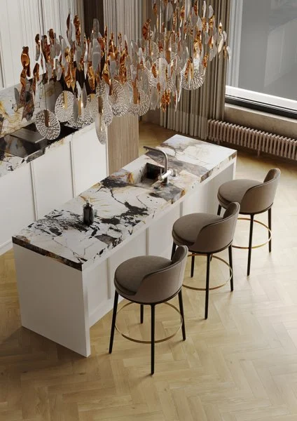 Кварц-виниловая плитка Fargo Herringbone 44-720-16 Дуб Копенгаген в Нижнекамске