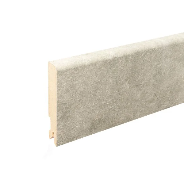 Плинтус MDF Bonkeel 24066 Бетон Лофт Светлый (100х16х2400 мм) в Нижнекамске