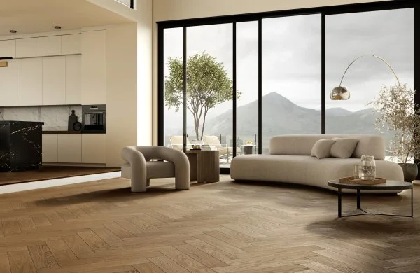 Паркетная доска Quartz Parquet Английская Ёлка Дуб Рустикальный 33-410 в Нижнекамске