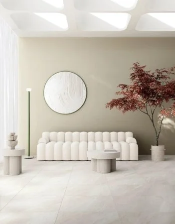 Керамогранит Coliseum Контеа Уайт 60х60 (Натуральный и Реттифицированный) в Нижнекамске