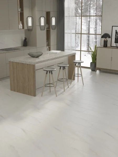 Ламинат Egger PRO 8/33 4V Large Aqua+ Мрамор Леванто белый EPL245 в Нижнекамске