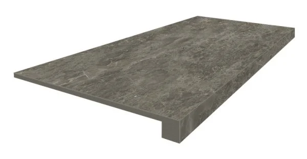 Керамогранит Coliseum Да Винчи Браун Ступень фронтальная (Натуральный, 33х60) в Нижнекамске