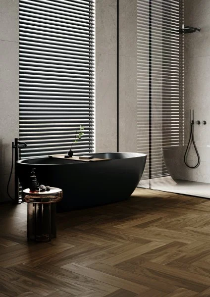 Паркетная доска Quartz Parquet Английская Ёлка Орех Американский 33-400-29 в Нижнекамске