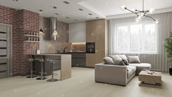 Каменно-полимерная плитка Alpine Floor Solo Ленто ECO 14-5, 3,5 мм 34 класс в Нижнекамске