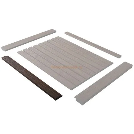 Финишный молдинг LF124A BR396 правый декорированный (42х12х2700мм) в Нижнекамске