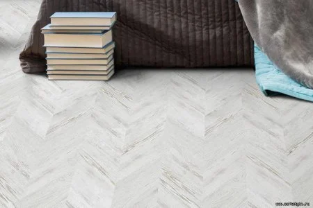 Пробковое покрытие CorkStyle Chevron White в Нижнекамске