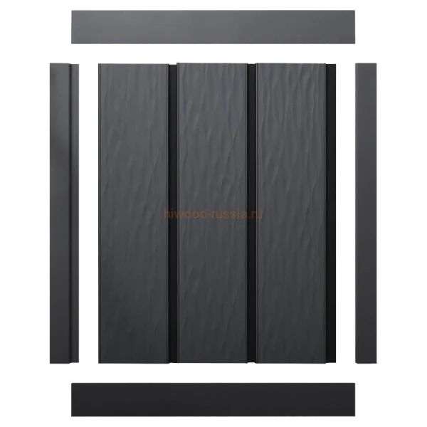 Финишный молдинг LF124A GR15K правый декорированный (42х12х2700мм) в Нижнекамске