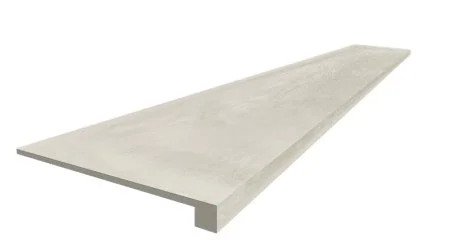 Керамогранит Coliseum Экспо Уайт Ступень фронтальная (Натуральный, 33х60) в Нижнекамске