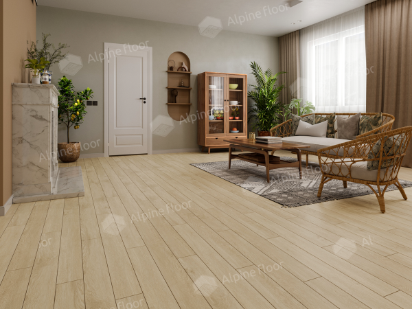 Каменно-полимерная плитка Alpine Floor Grand Sequoia Village Камфора ECO 11-507 4мм, 43 класс в #REGION_NAME_DECLINE_PP#