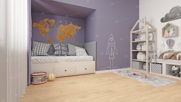 Каменно-полимерная плитка Alpine Floor Classic Дуб Ваниль Селект ECO 106-3, 4мм 43 класс в #REGION_NAME_DECLINE_PP#